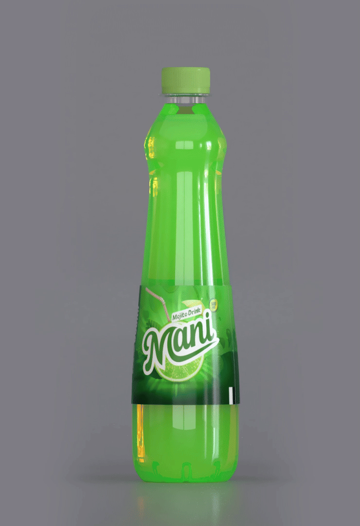 Mani Carbonated Lemon-Lime 500