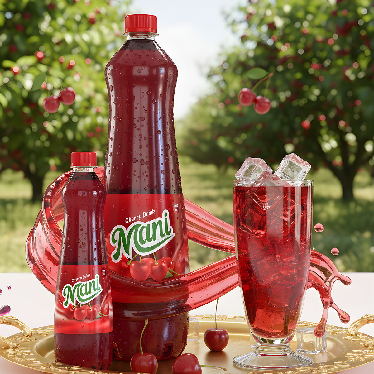 Sparkling Fruit Drinks