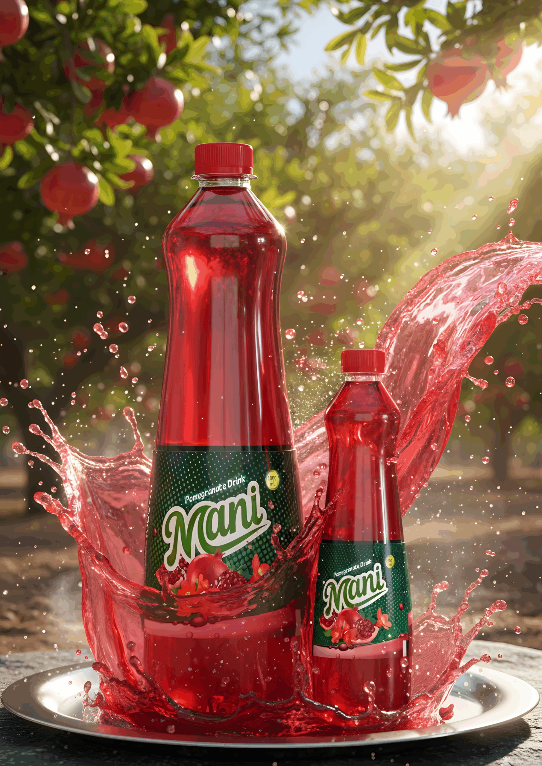 Sparkling Fruit Drinks